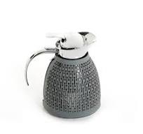 Metal Thermos with Leather Cover 1 L