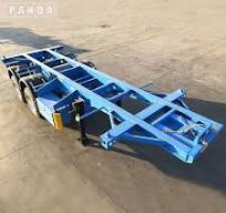 2 Axle 20Ft Skeletal Trailer for Sale - Panda Mech