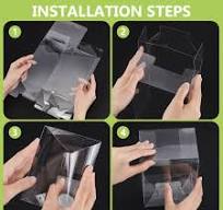 Amazon.com: BENECREAT 8 Pack Clear PVC Plastic Box ...