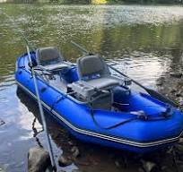 Light Inflatable River Raft Ducky Boat for Fishing