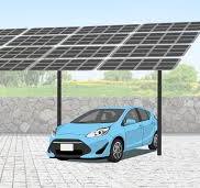 Solar Carport Mount for 16 Panels