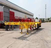 3 Axles 40FT Skeleton Semi Trailer for Container ...