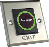 ZKTeco K1-1D No Touch Stainless Steel Exit Button