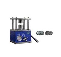 Coin Cell Crimping Machine All Types Button Battery Punching Machine Cut  Electrode Stamping Disassemble Glove Box Multi Function