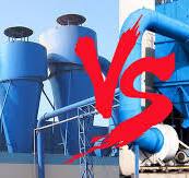 Comparison of Cyclone Dust Collector and Baghouse Dust Collector