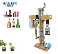 Wine/Whiskey/Champagne Bottle Caps Sealing Machine - Semi-Auto ROPP  Aluminum Cap Sealer 26-33mm with Pilfer Proof Ring