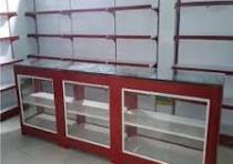 Mild Steel Cosmetic Display Service Counter - 3X1.5""