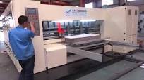 Corrugated carton box Automatic flexo 4 color printer rotary die cutter  machine (1450x2800)