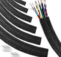 Amazon.com: Automotive Wire Loom High Temperature Braided ...