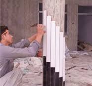 How to Install Tiles on a Round Pillar