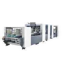 Automatic Folding Gluing Machine Carton Flexo Box Folder ...
