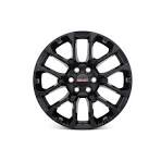 22x9-Inch Aluminum Multi-Spoke Wheel Package in Gloss Black