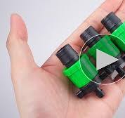 Amazon.com : Frienda 50 Pcs Drip Tape Connector Fittings ...