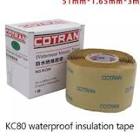 1/3PK Cotran KC80 Waterseal Mastic Tape PVC electrical insulation tape 2in  x 0.65in x 10ft waterproof flame retardant - AliExpress 7