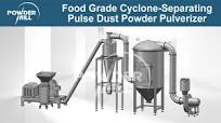 Food Grade Cyclone-Separating Pulse Dust Powder Pulverizer Machine - Mill  Powder