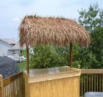 3 Rolls Fire Retardant Synthetic Thatch Roofing, Chile | Ubuy