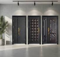 Exterior Front Turkey Armored Doors Steel Security Entrance Gate