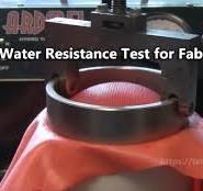 Water Resistance Test for Fabric by Shirley Hydrostatic Head ...