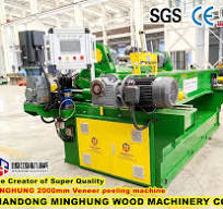 High Speed Spindleless 1400mm Log Peeling Machine / Spindle ...
