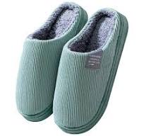 Cozy Cotton Couple Slippers | Indoor/Outdoor Warm House ...