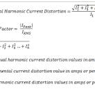 How To Calculate Total Harmonics Current Distortion(THDi)