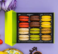 12 Piece Macaron Gift Box