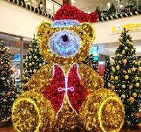 Height 2m 3m 4m 3d Motif Light Bear Customized Illuminated Led Christmas  Decoration Outdoor for City square Park Garden