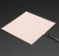 Electroluminescent (EL) Panel - 10cm x 10cm White