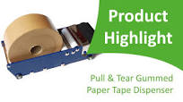Pull & Tear Gummed Paper Tape Dispenser | Kite Packaging