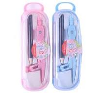 High Quality Geometric Compass Divider Protractor Ruler Custom Kids  Geometry Stationery Math Set for School