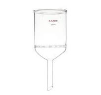 Laboy Glass Buchner Filter Funnel With 90mm O.D.Perforated Plate 500ml