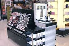 cosmetic counter display