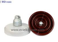 [Hot Item] ANSI 52-4 44.5kN Anti Pollution/Fog Type Disc Suspension  Porcelain Insulator