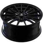 Car Rims Alloy Lightweight Forged Glossy Black Multi Spoke ...