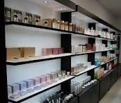 MS Movable Unit Cosmetic Shop Display Rack and Counter, For Supermarket
