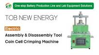Coin Cell Crimping Machine Assembly and Disassembly Tool for CR20xx Series