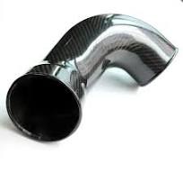 Carbon Fiber Intake Tubing 45 Degree Bends, 90 Degree Elbows