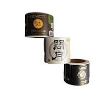 Pure-Easy Custom self adhesive waterproof round beverage bottle label and  commodity labels