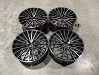 22" GLS Multi Spoke Style Wheels – Gloss Black Machined