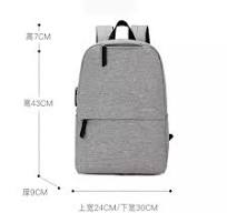New Fashion OEM & ODM Simple Design Laptop Backpack Big ...