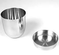 XRF Scientific Americas Inc. Volatile Matter Crucible 25ml, 36 x 35mm