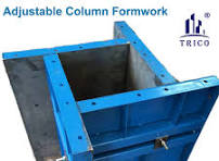 Reusable Adjustable Steel Column Formwork for Concrete ...