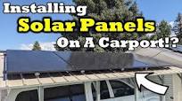 How to Install 1600 Watts of Solar Panels on a Carport! - Four 410W Panels  From SanTan Solar