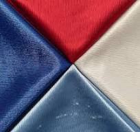 100% Polyester Thin 150GSM Customized Color Tracksuit Fabric Tricot Dazzle  Plain Fabric Jersey