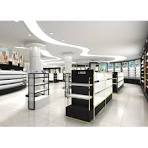 cosmetic displays large makeup shop counter design