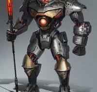 Robot characters with a glowing core on their chests : r ...