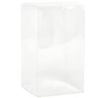 4-7/8 X 2 X 6-5/8 CLEAR PVC TUCK TOP BOX