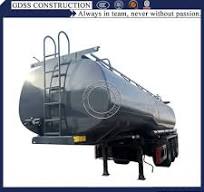 36000 Liters Three Axles Transport Drinking Water Edible Oil Tank Truck  Trailer