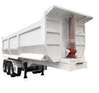 3 Axle U Shape Dump Semi Trailer Tipper Semi Trailer