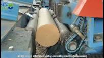 4ft high speed spindleless peeling and cutting machine core veneer